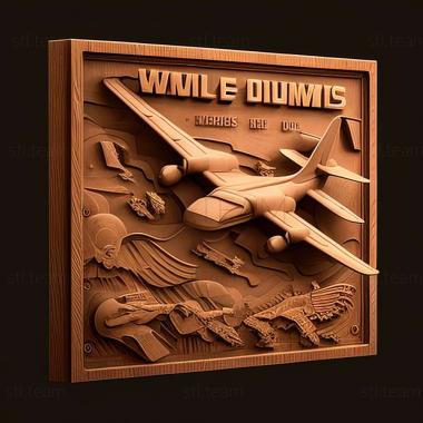 3D модель Игра Combat Wings Великие битвы Второй мировой войны (STL)